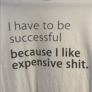 White Graphic Men's T-Shirt